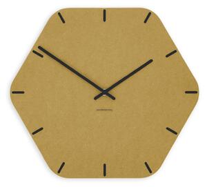 Stenska ura Luxhora Pura Hex Yellow 11 barv kazalcev
