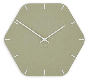 Stenska ura Luxhora Pura Hex Khaki 11 barv kazalcev