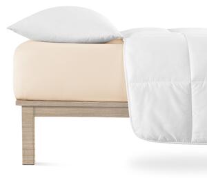 Bež napenjalna rjuha iz jerseyja 200x220 cm Boxspring – Andrea Simone