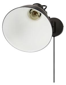 Črna kovinska stenska svetilka Espera - Candellux Lighting