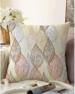 Prevleka za vzglavnik iz mešanice bombaža Minimalist Cushion Covers Oriental Leaf, 55 x 55 cm