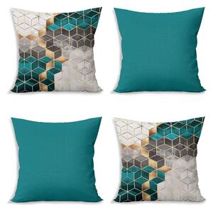 Prevleke za blazine 4 kos 43x43 cm Optic - Minimalist Cushion Covers