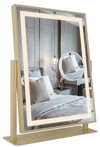 Stensko ogledalo LED LUMI L.Gold 30x40cm
