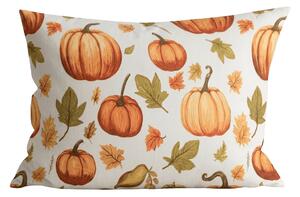 Prevleka za vzglavnik iz mikrovlaken AUTUMN PUMPKINS 50x70 cm, barvna