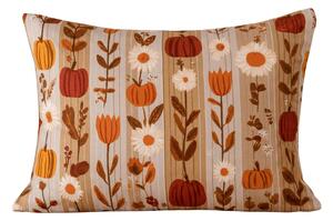 Prevleka za blazino iz mikrovlaken PUMPKIN STRIPES 50x70 cm, barvna