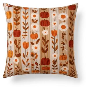 Prevleka za blazino iz mikrovlaken PUMPKIN STRIPES 45x45 cm, barvita
