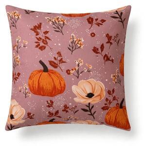 Prevleka za blazino iz mikrovlaken PUMPKINS ROSAVIE 45x45 cm, starinsko rožnata