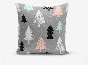 Prevleka za vzglavnik iz mešanice bombaža Minimalist Cushion Covers Grey Background Agac, 45 x 45 cm