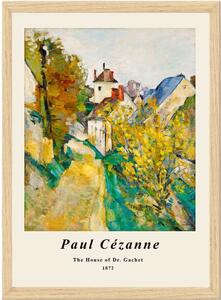 Plakat z okvirjem 55x75 cm Paul Cézanne – Wallity