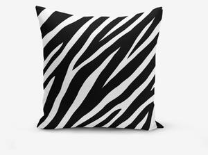 Črno-bela prevleka za okrasno blazino Minimalist Cusion Covers Zebra, 45 x 45 cm