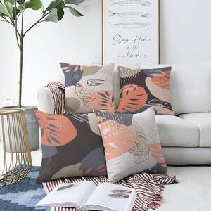 Komplet 4 prevlek za vzglavnik Minimalist Cushion Covers Abe, 55 x 55 cm