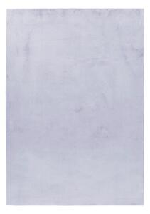 PREPROGA Z VISOKIM FLOROM Pouffy 140/200 cm tkano srebrne barve