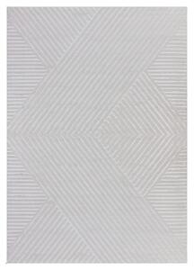 TKANA PREPROGA Sahara 280/370 cm tkano srebrne barve