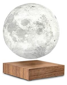 Rjava LED namizna svetilka (višina 14 cm) Moon – Gingko