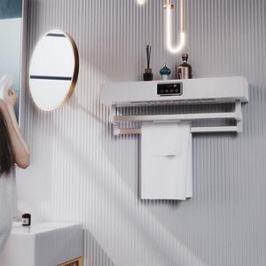 Sušilnik brisač z UV sterilizatorjem, ElectricSun STANDARD White, beli, montaža na steno, za kuhinjo in kopalnico, 60 cm, 450 W