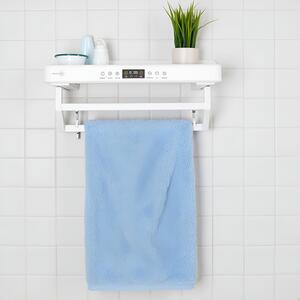 Pametni sušilnik brisač, ElectricSun PREMIUM White, beli, z UV sterilizatorjem, montaža na steno, za kuhinjo in kopalnico, 60 cm, 450W