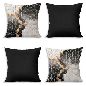 Prevleke za blazine 4 kos 43x43 cm Optic - Minimalist Cushion Covers