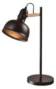 Črna kovinska namizna svetilka (višina 56 cm) Reno - Candellux Lighting