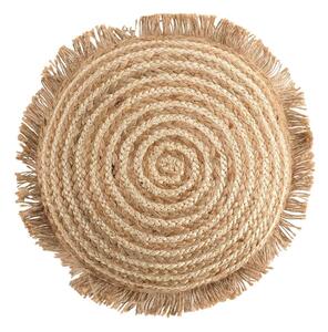 Okrasna blazina iz jute ø 40 cm Tournicotti – douceur d'intérieur