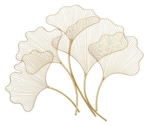 Kovinska stenska dekoracija 79x68 cm Leaf – Mauro Ferretti