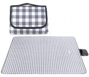 Zložljiva plažna podloga za piknik PIKNIX 145x200 cm - več barv Barva: Siva