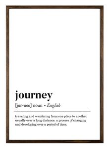 Plakat 50x70 cm Journey – Wallity