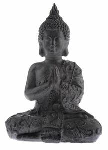 Vrtna dekoracija Buda, antracit, magnezij , 38 x15 x 26 cm