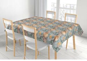 Bellatex Namizni prt Adéla Monstera, roza rumena ,100 x 100 cm