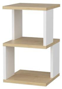 Nočna omarica Carter Oak White