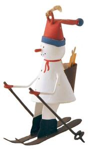 Viseči božični okrasek Snowman on Skis - G-Bork