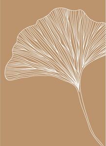 Plakat 29x41 cm Gingko – Veronika Boulová