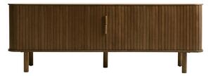 Rjava TV omarica v hrastovem dekorju 56x160 cm Cavo – Unique Furniture