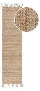 Tekač v naravni barvi 60x230 cm Levi - Flair Rugs