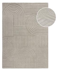 Siva volnena preproga Flair Rugs Zen Garden, 120 x 170 cm