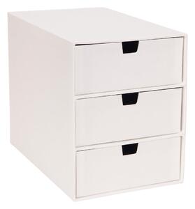 Bel organizator za predale s 3 predali Bigso Box of Sweden Ingrid