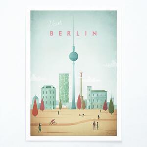 Plakat Travelposter Berlin, 50 x 70 cm