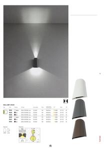 Redo 9536 - LED Zunanja stenska svetilka TWILL 1xLED/11W/230V IP65