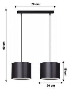 Lestenec na vrvici TUZ 2xE27/60W/230V