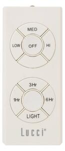 Lucci Air 210334 - Stropni ventilator AIRFUSION 1xE27/60W/230V les/krom + Daljinski upravljalnik