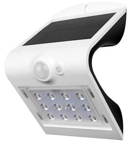 LED Solarna stenska svetilka s senzorjem LED/1.5W/3,7V IP65 bela