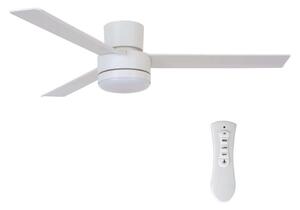 BAYSIDE 213036 - LED Stropni ventilator LAGOON GX53/17W/230V bela + Daljinski upravljalnik