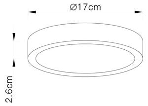 Globo 12366-22 - LED Kopalniška stropna svetilka VITOS LED/22W/230V IP44