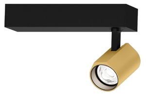 Wever & Ducré Lighting WEVER DUCRÉ LED-žaromet Ceno črno/zlato 2.700 K 1-žaromet, zatemnjen, Črna, Dnevna soba / jedilnica, Aluminij, Sodobni