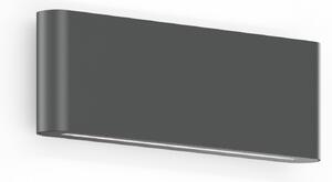 Wever & Ducré Lighting WEVER & DUCRÉ LED-stenna svetilka za zunanjo uporabo Kiosk 2.0, antracit,, zatemnjen, Črna, Aluminij, Sodobni