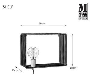 Markslöjd 107814 - Stenska svetilka SHELF 1xE27/60W/230V