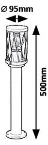 Rabalux 8889 - Zunanja svetilka BUDAPEST 1xE27/40W/230V IP44