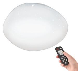 Eglo 98227 - LED Zatemnitvena stropna svetilka SILERAS-A LED/24W/230V + Daljinski upravljalnik