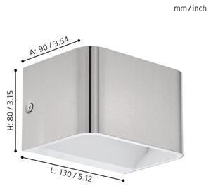 Eglo 98424 - LED Stenska svetilka SANIA LED/6W/230V