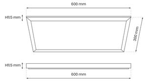 LED Panel LED/24W/230V 4000K