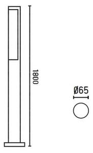 FARO 75524 - LED Zunanja svetilka BERET-3 LED/16W/230V IP54